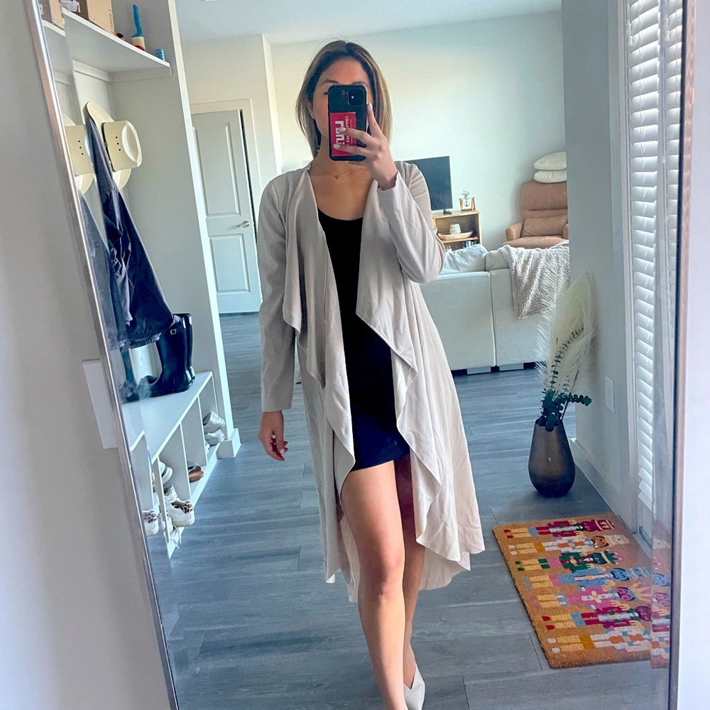 Cream duster cardigan✨